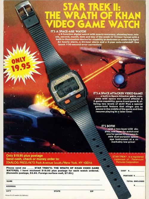 Star Trek II watch.JPG